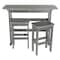 Highwood Usa Lehigh 3pc Bar Height Outdoor Patio Furniture Balcony Set AD-KITBALC2-CGE - alternate 1